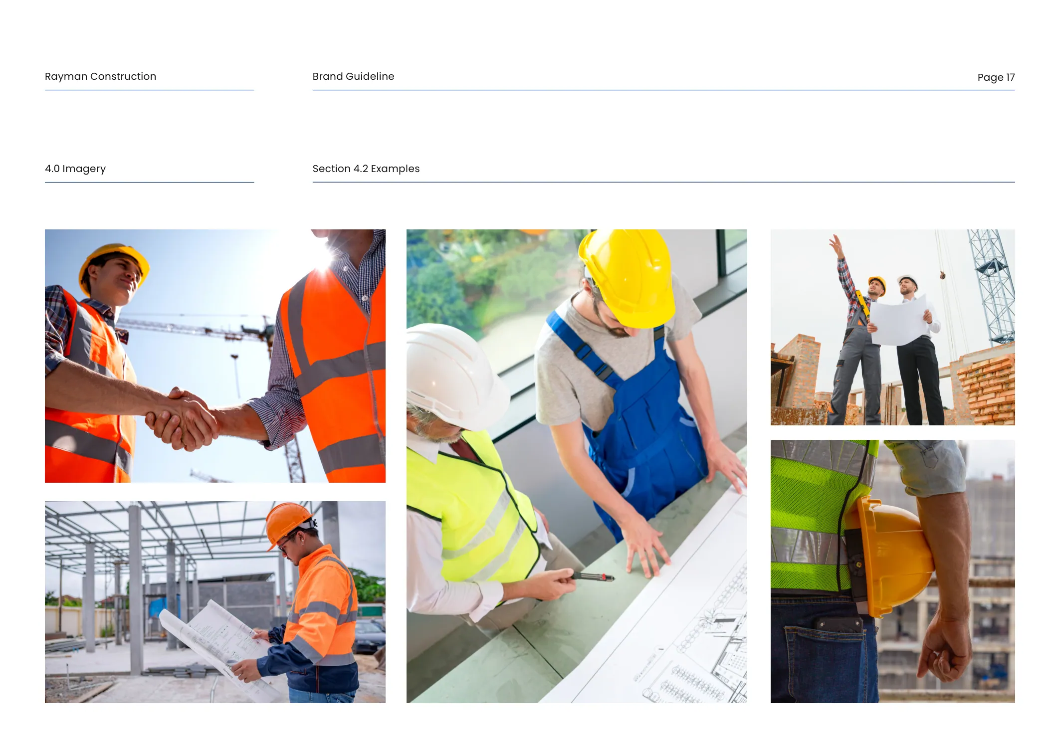 Rayman Construction brand identity 6